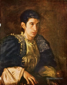 Signora Gomez dArza réalisme portraits Thomas Eakins Peinture à l'huile